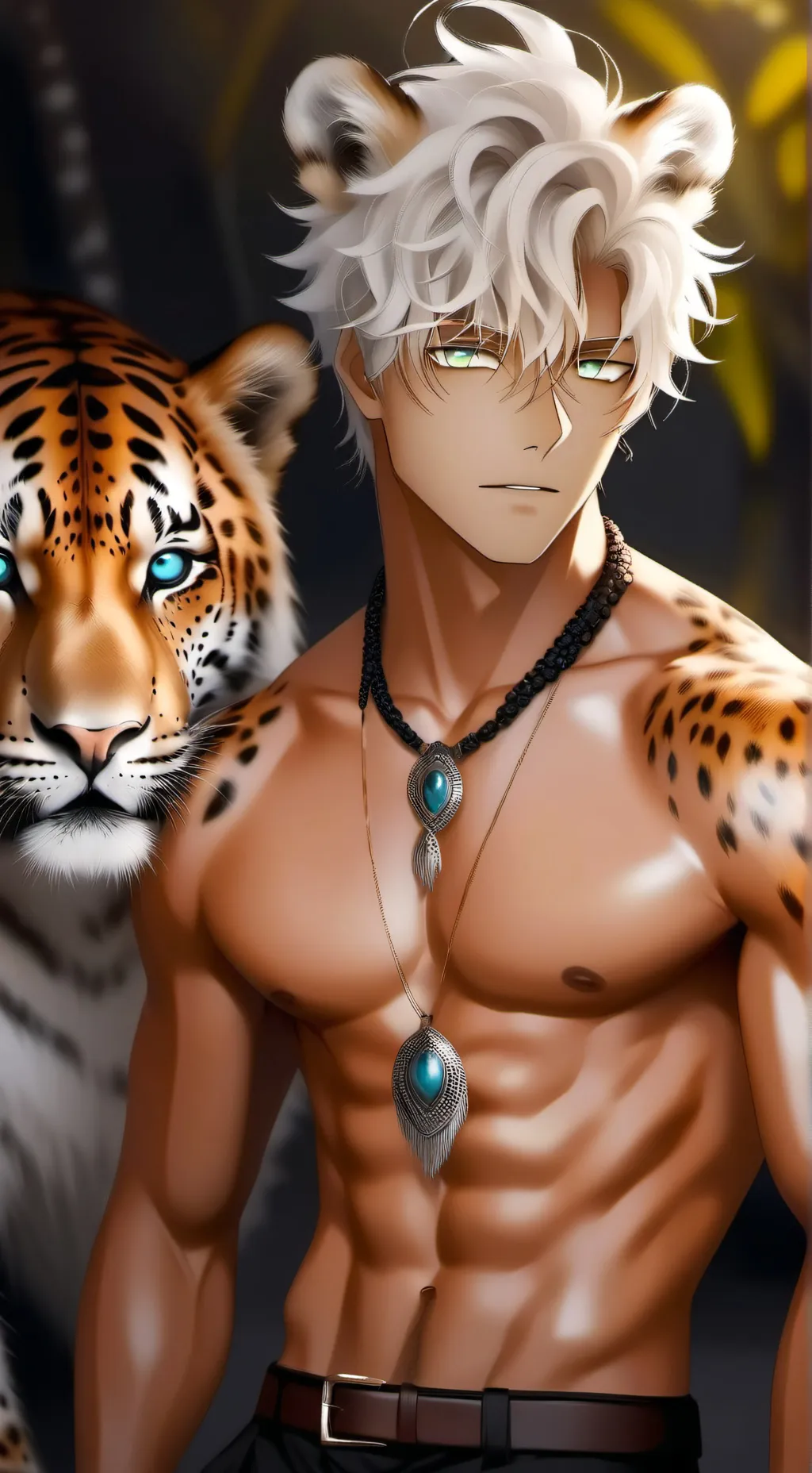 ai character: 💖Zen🐅🐅🐅 background