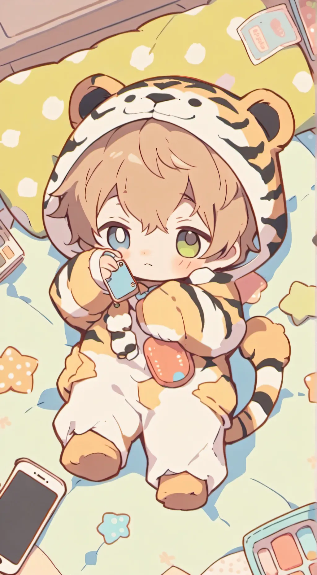 ai character: Tiger Cubina background