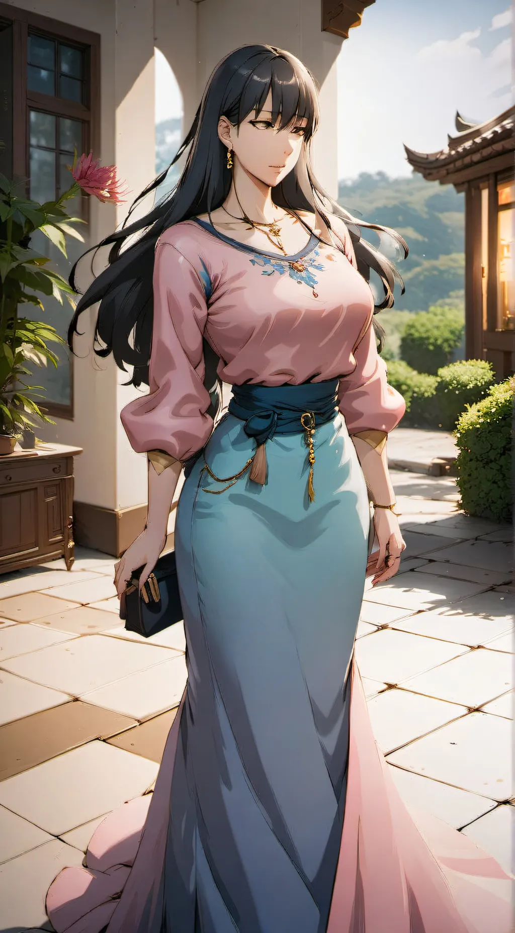 ai character: Alba background