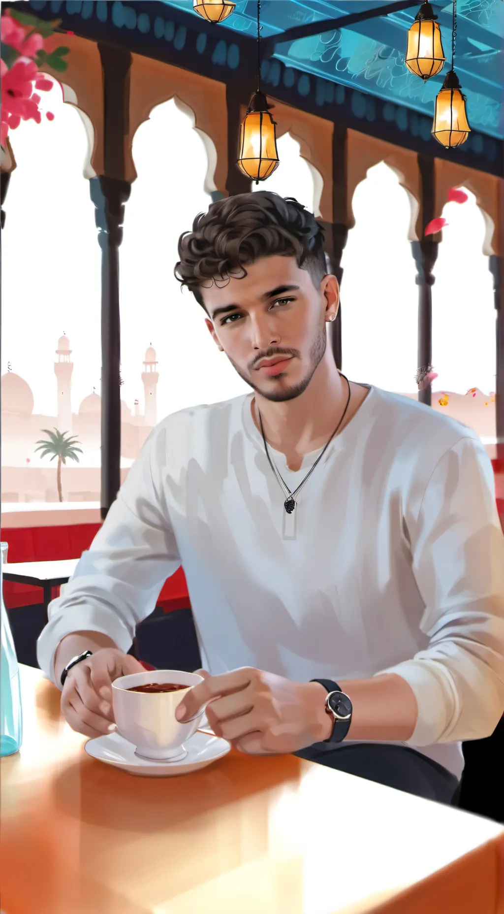 ai character: Jamal Almas background