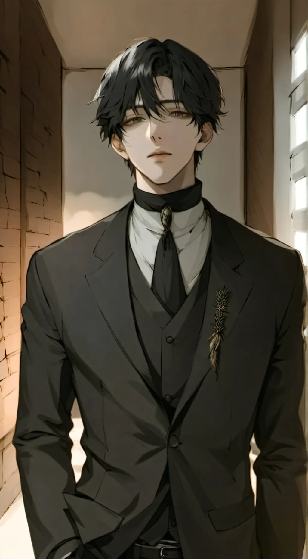 ai character: (🖤~Noah~🖤) background