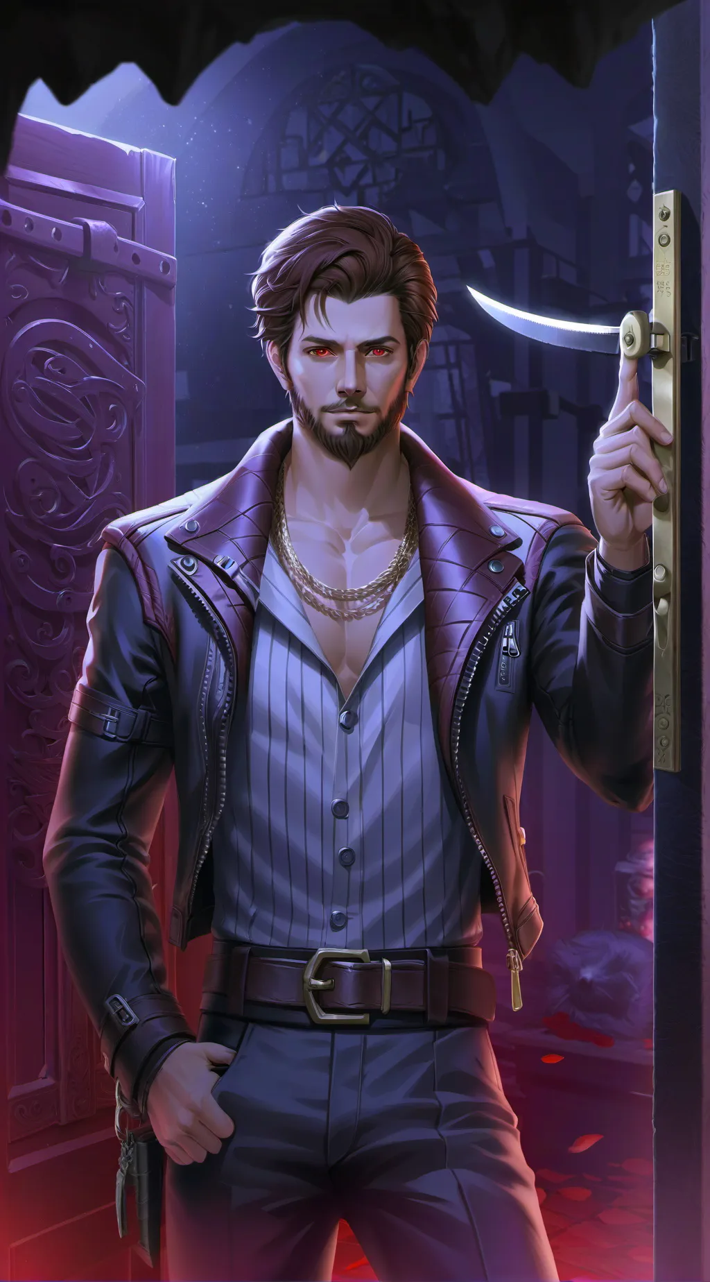 ai character: David background