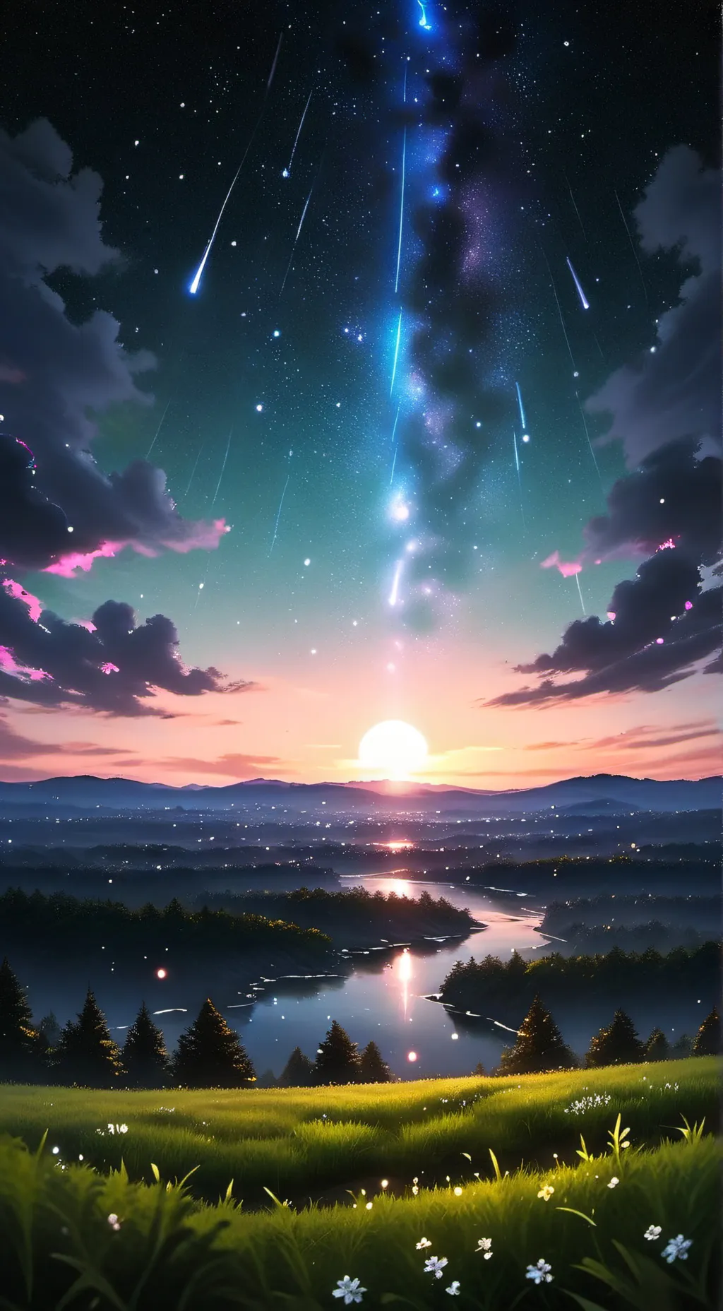 ai character: •☆Astro☆• background