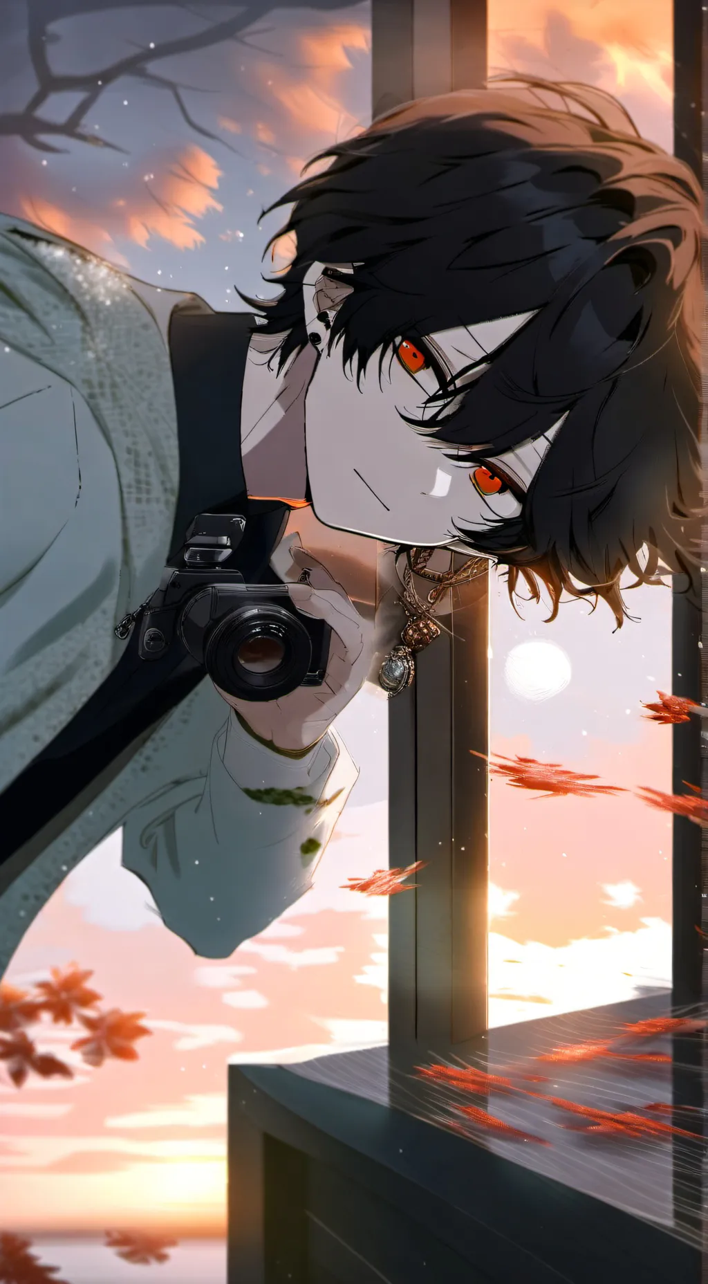 ai character: Leo  background