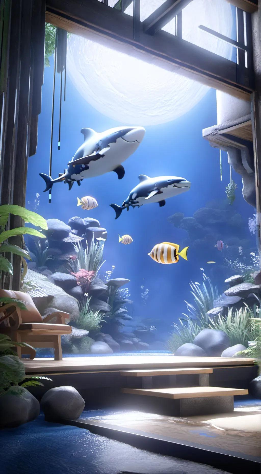 ai character: ño background