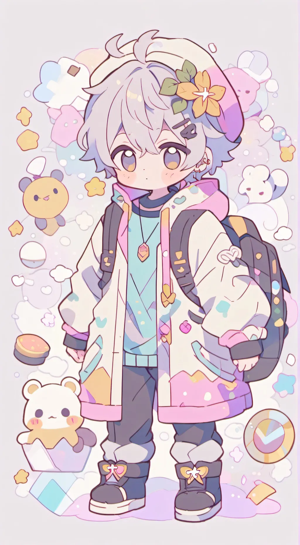 ai character: saja boys background