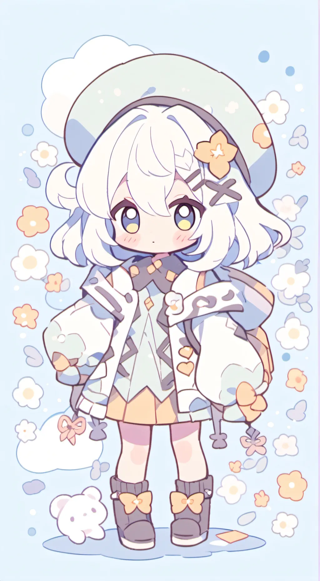 ai character: elsa background