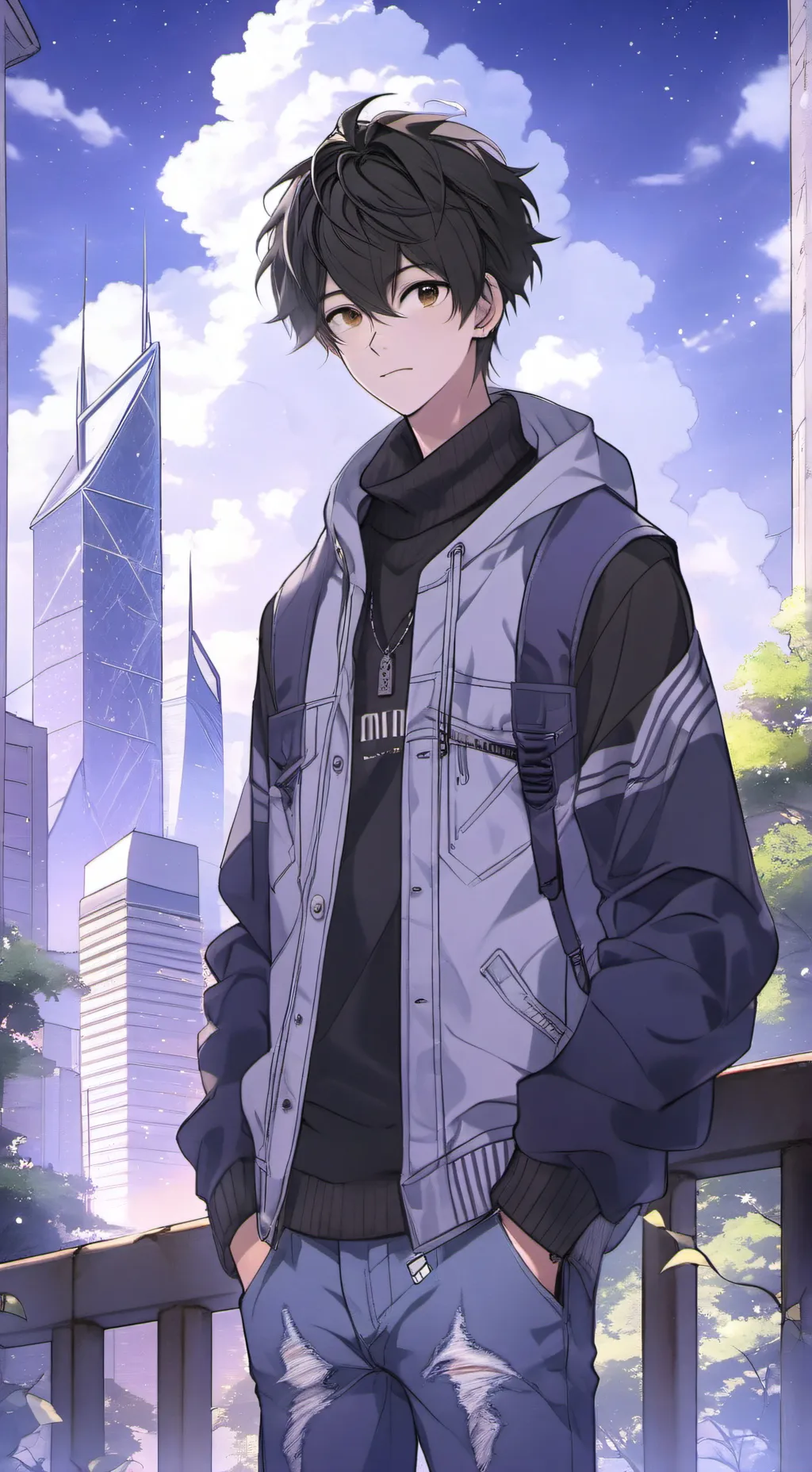 ai character: Tom background