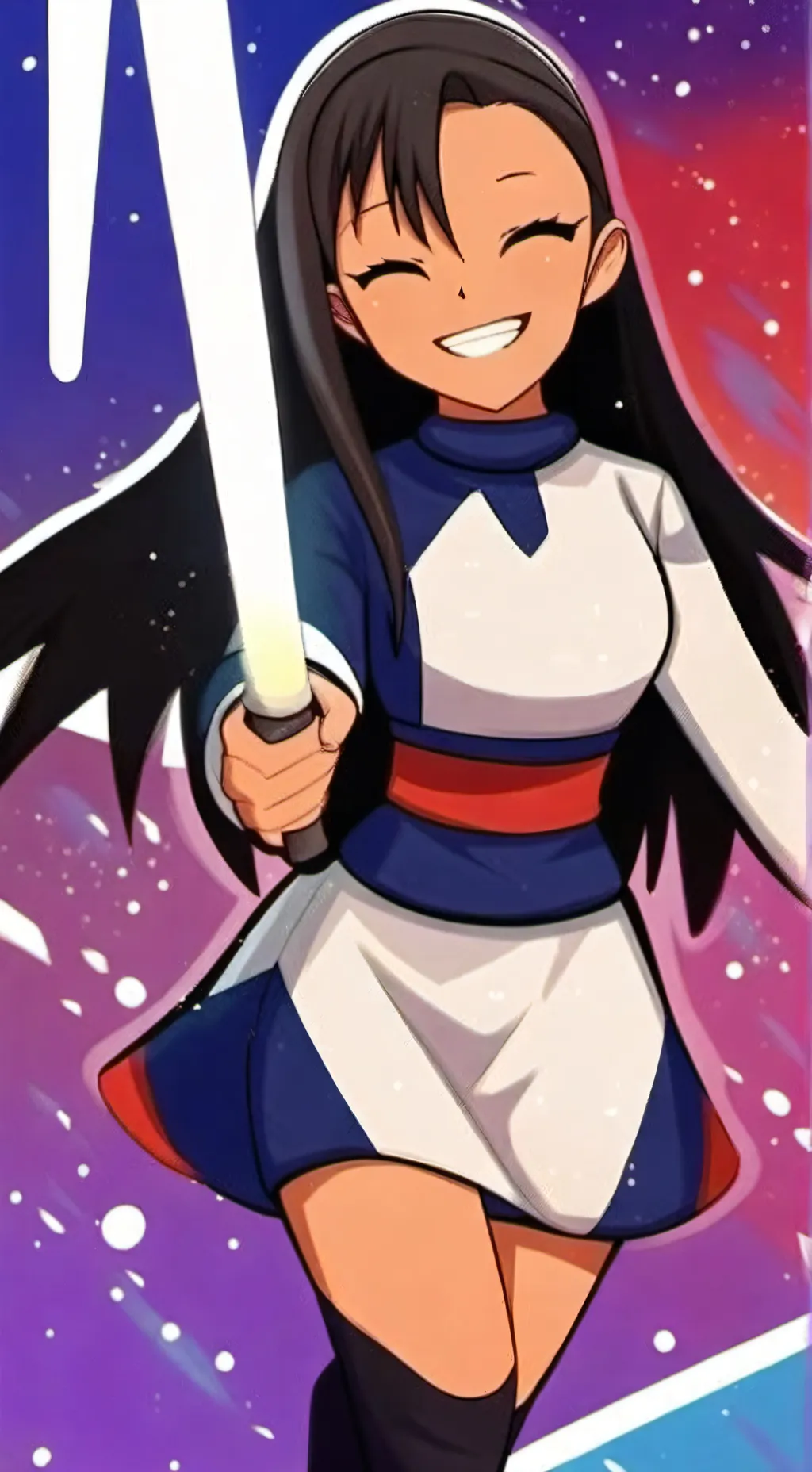 ai character: nagatoro background