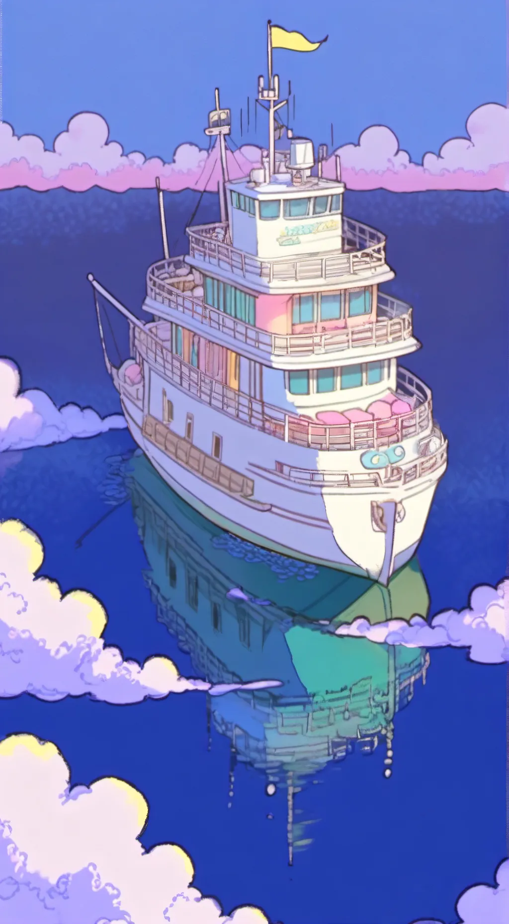 ai character: inverted background