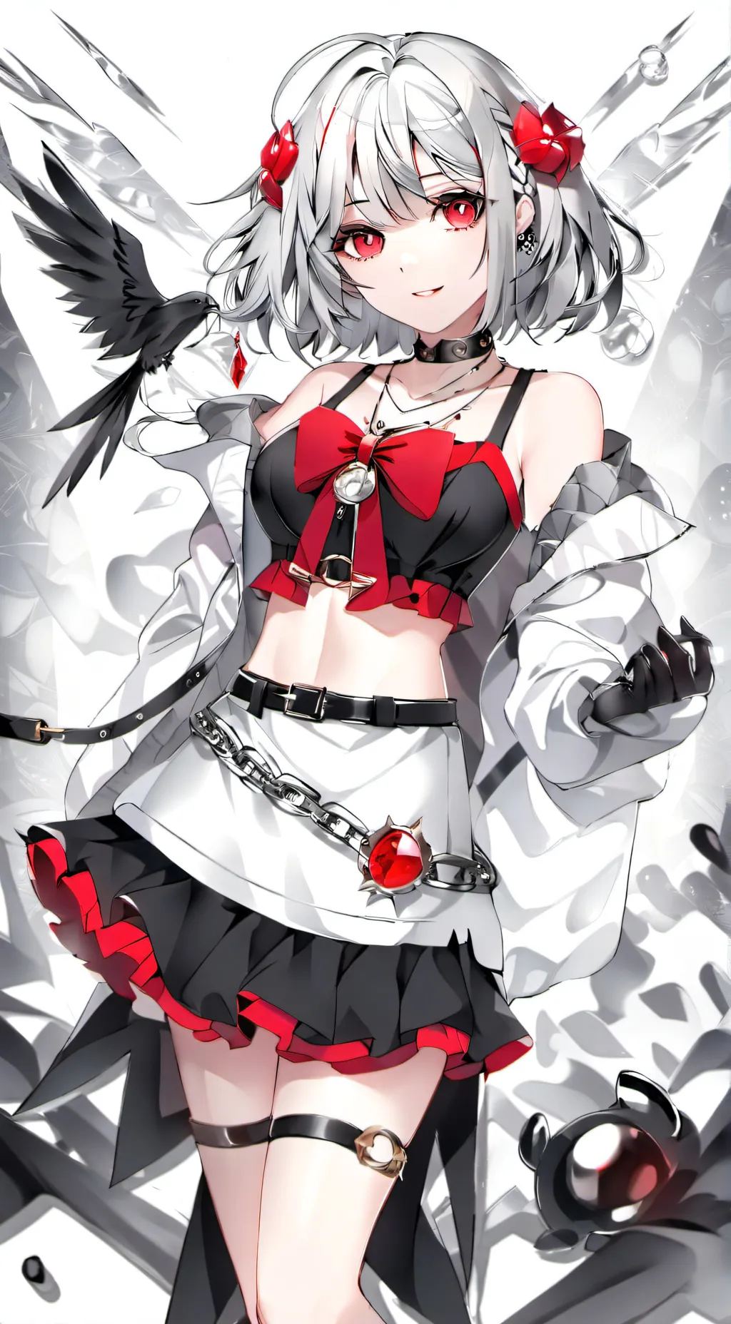 ai character: lunar background