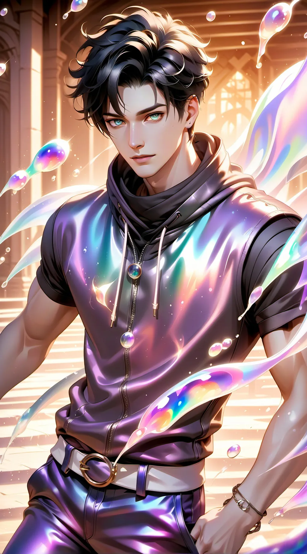 ai character: ben background