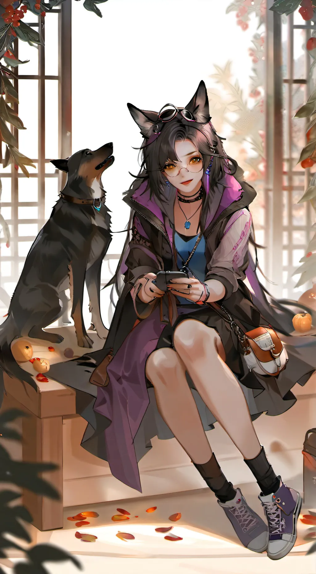 ai character: Di 'an dreya background