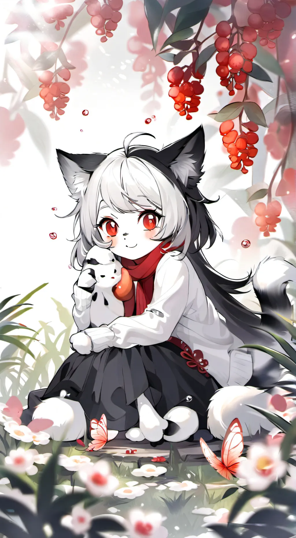 ai character: LINA :333333333333 background