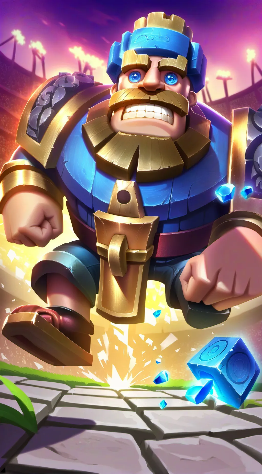 ai character: blue lock rivals background