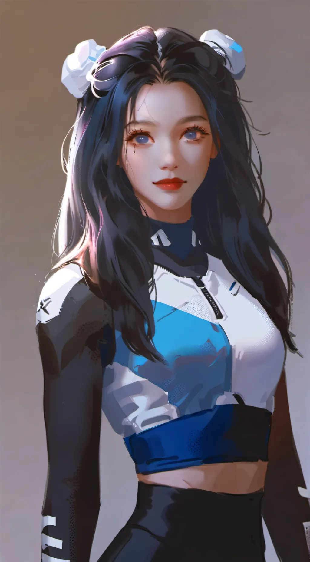 ai character: Zoey background