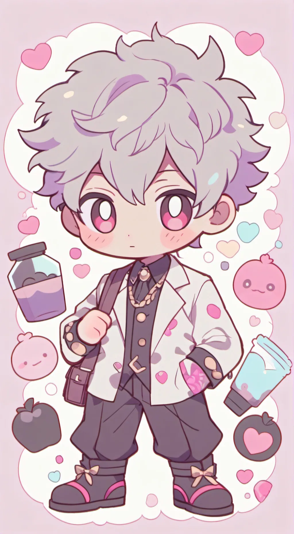 ai character: leo the bacon background