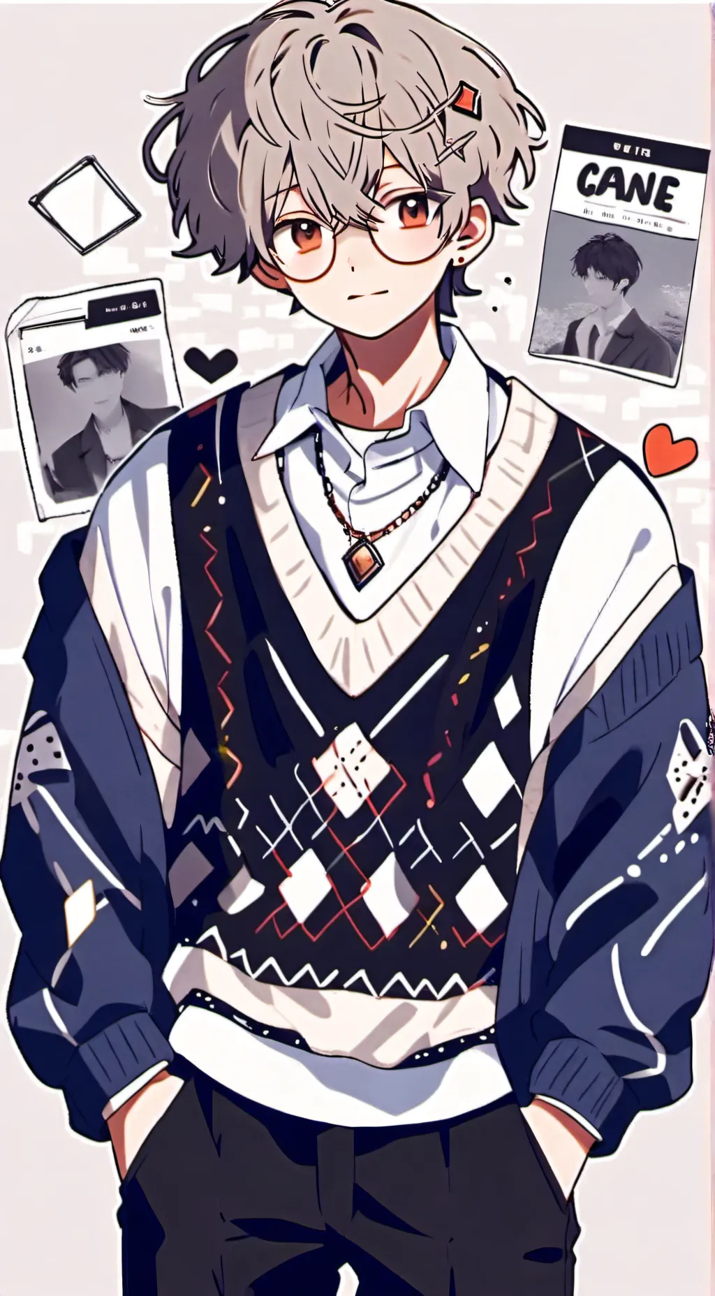 ai character: Bunny's first day background