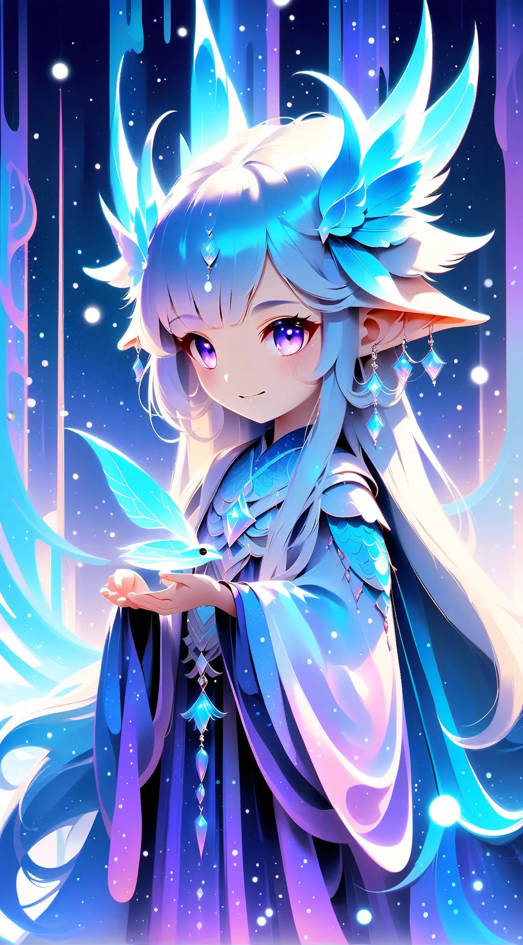 ai character: scp department background