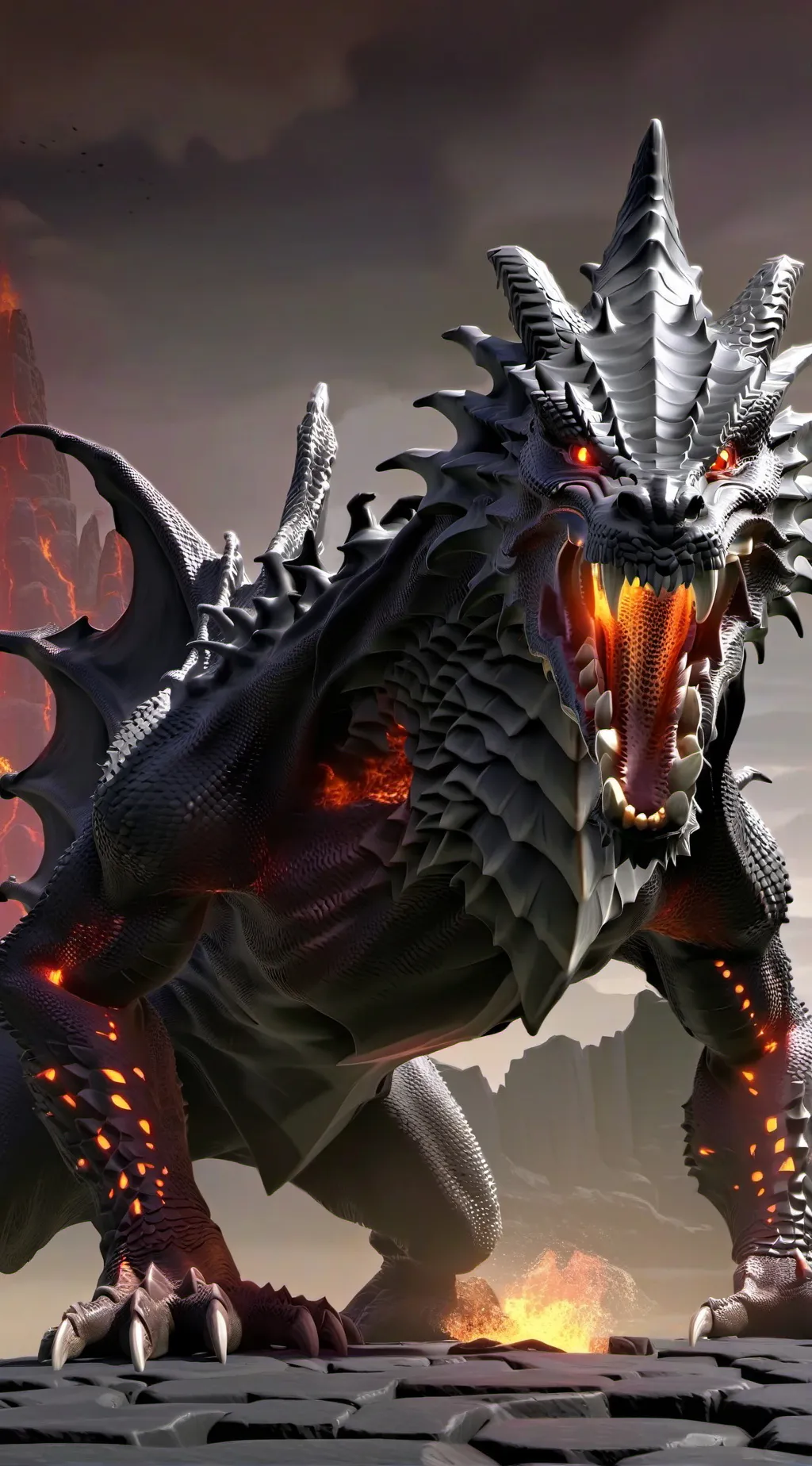 Talkie AI - Chat with Black Steel Dragon