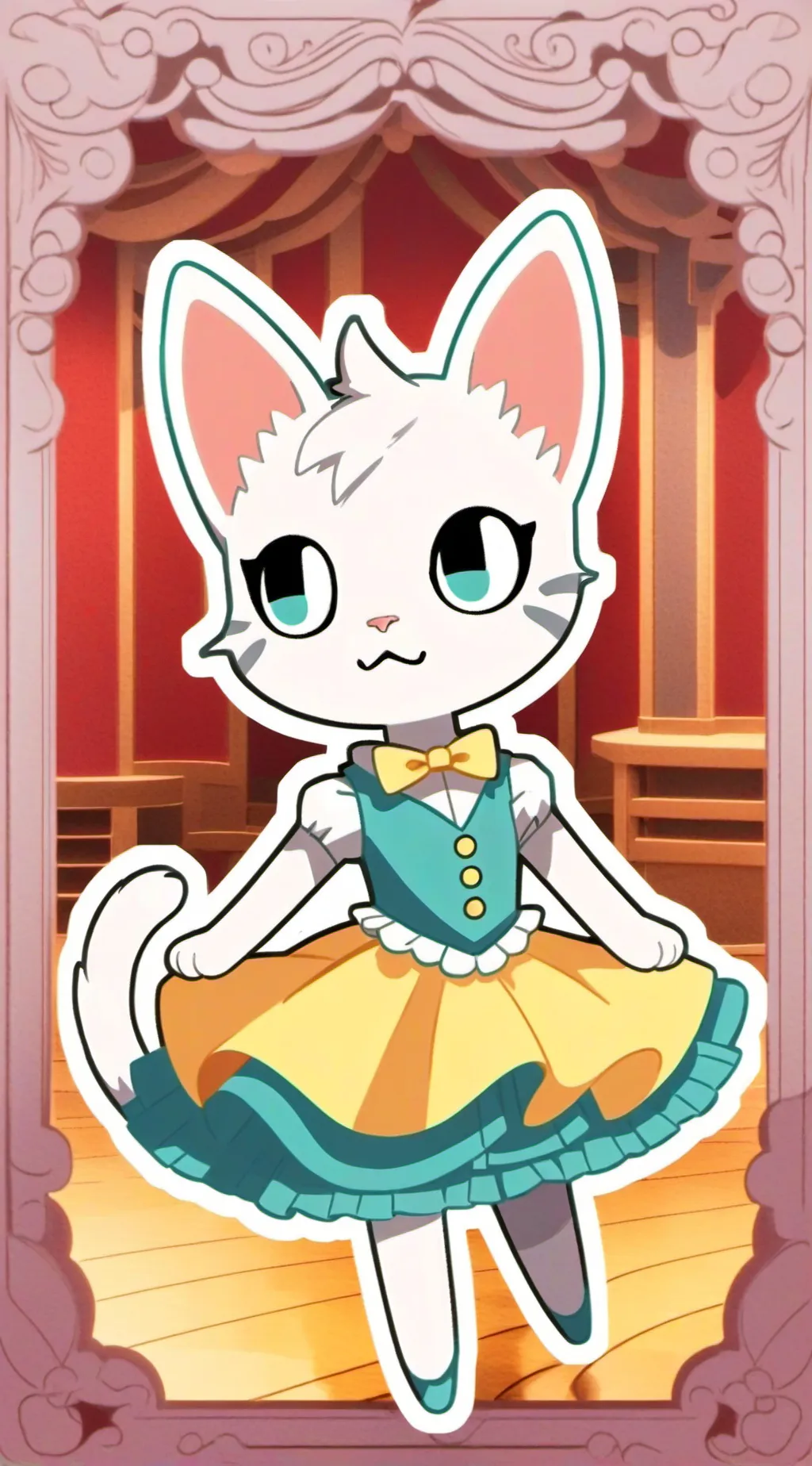 ai character: looey × scraps background