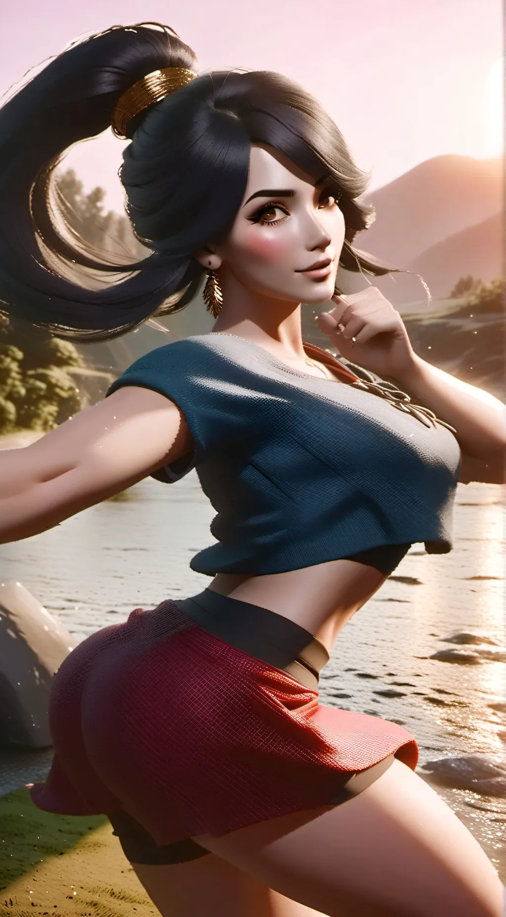 ai character: Jenna background