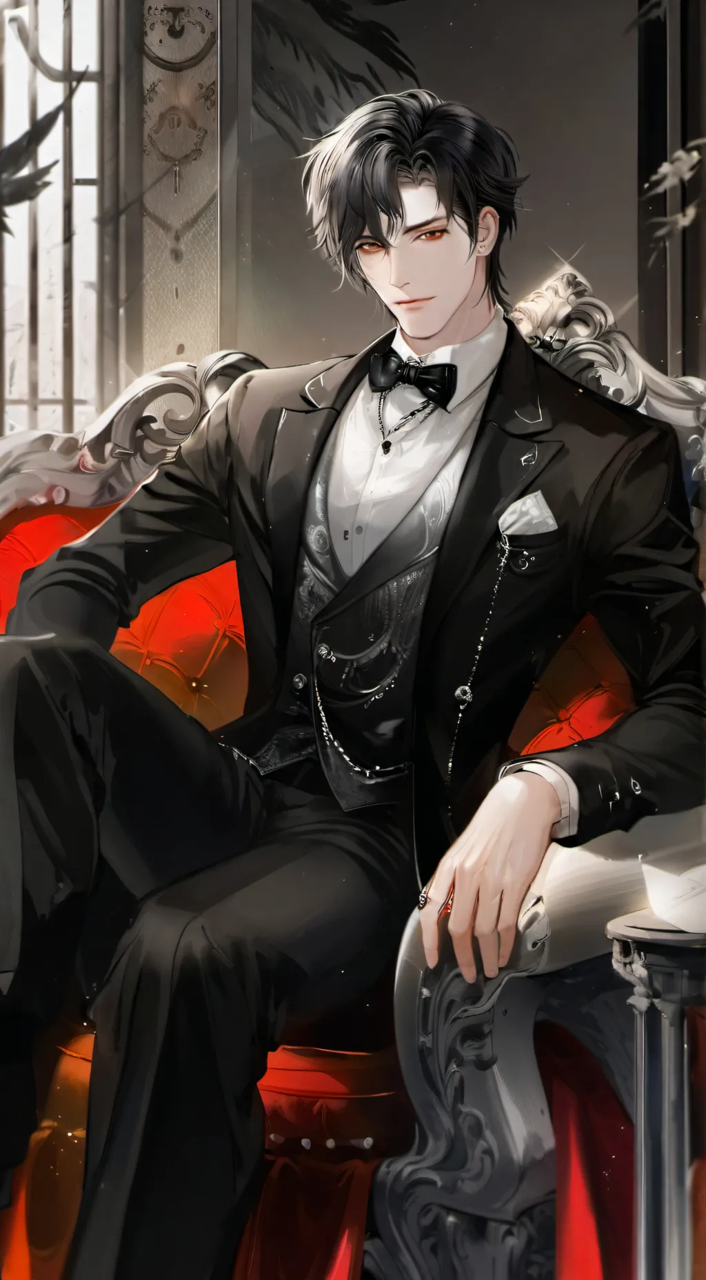 ai character: liam Levi Isabella background