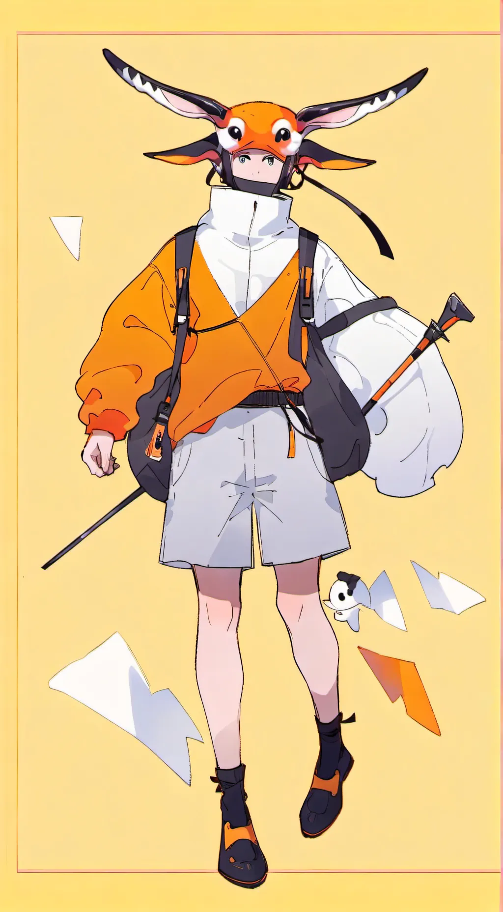 ai character: new student mha background