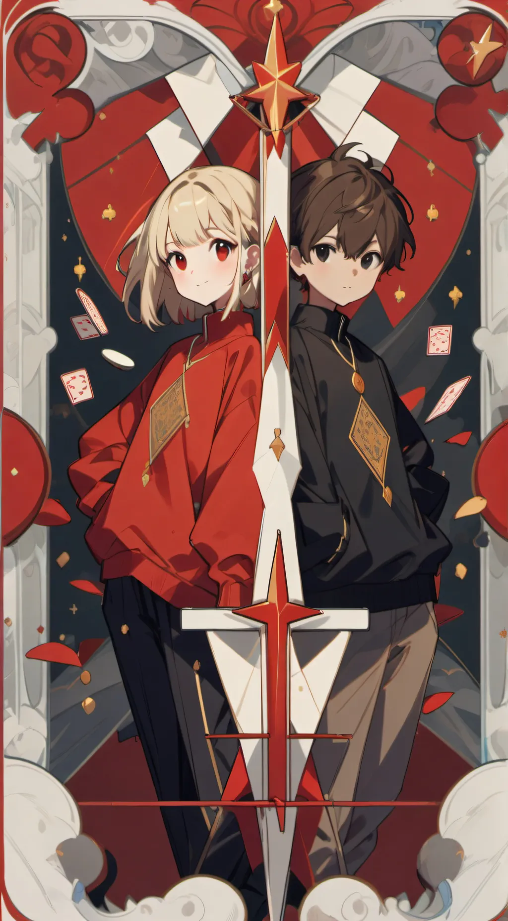 ai character: Game group  background