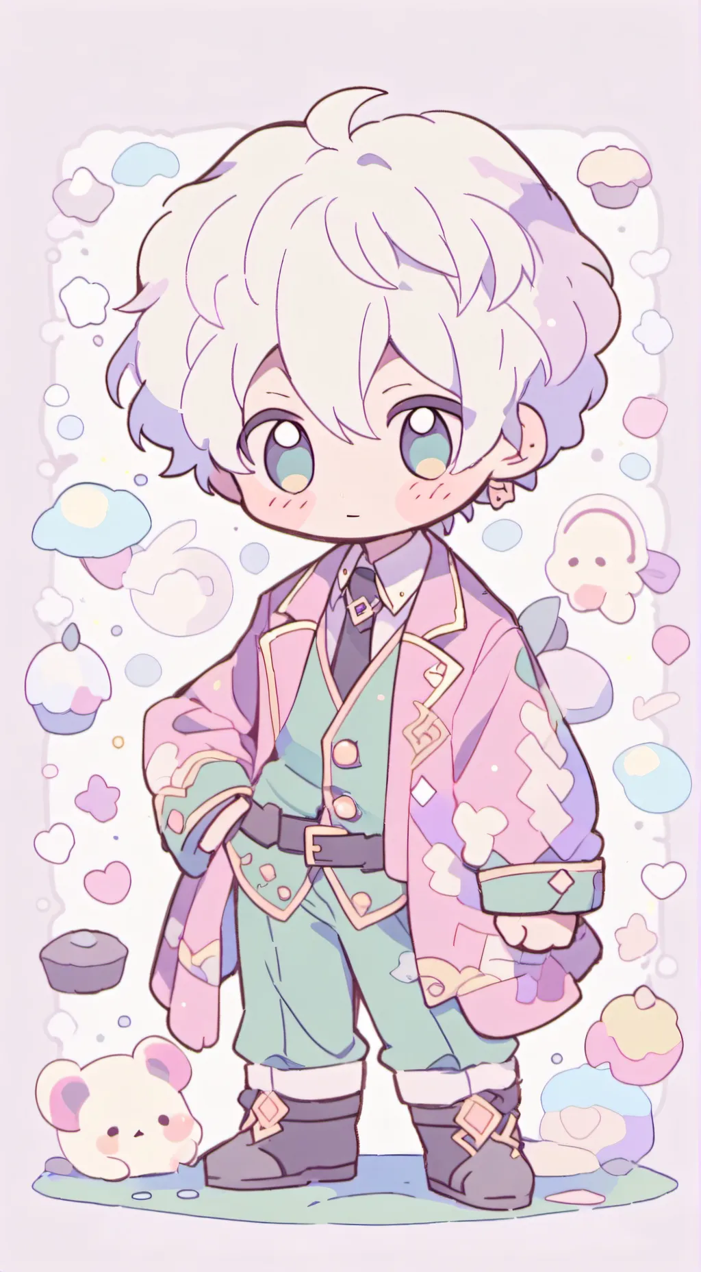 ai character: bar fight background