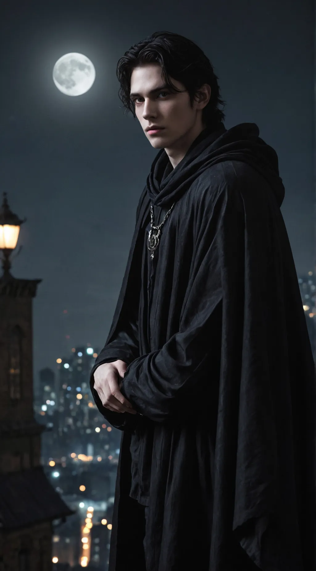 ai character: Midnight Son background