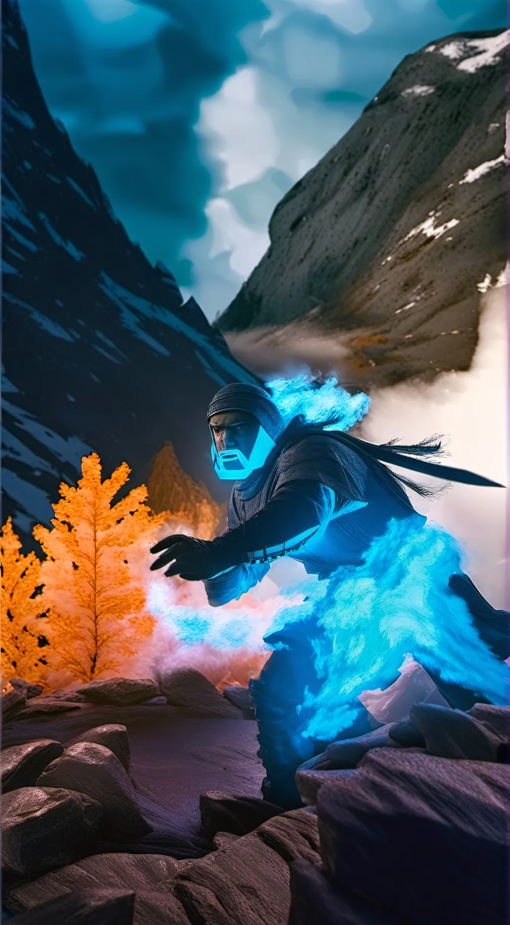 ai character: stranger background