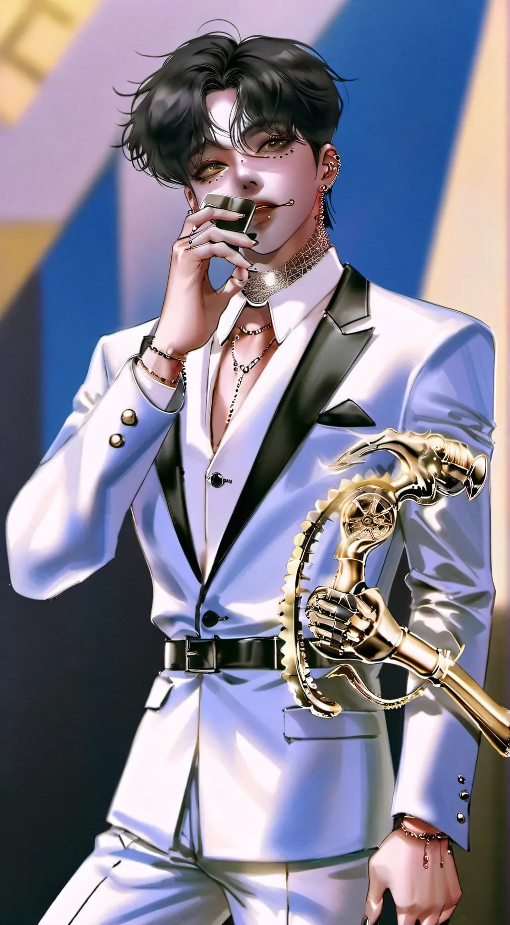 ai character: Max background