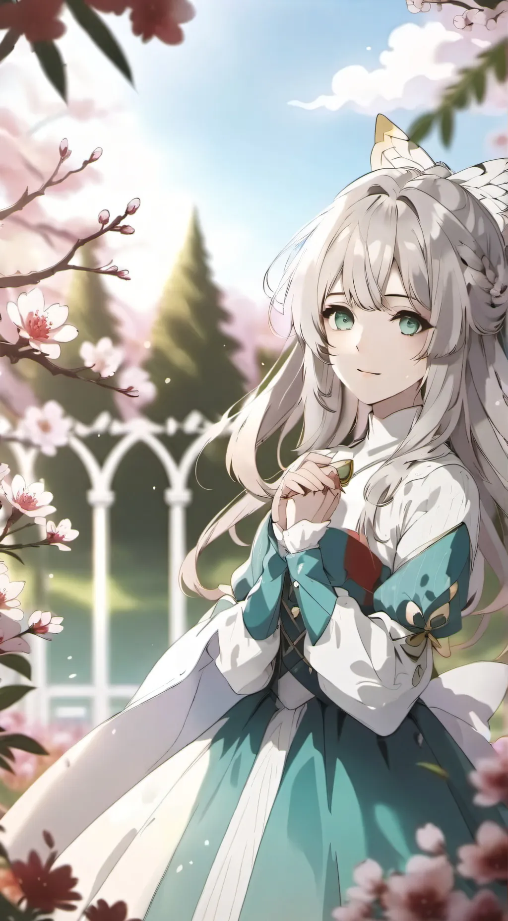 ai character: Луна background