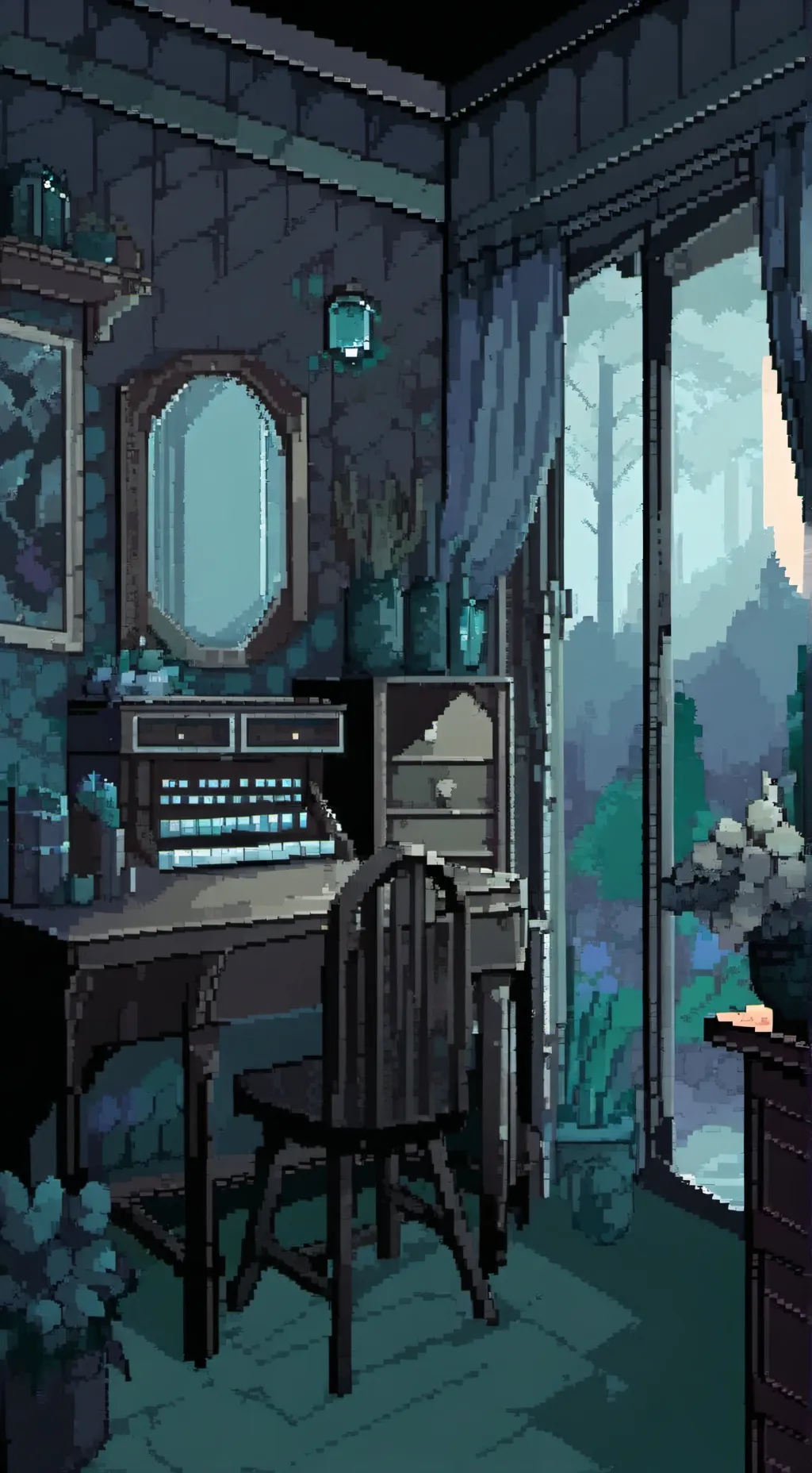 ai character: SUGGESTION BOX background