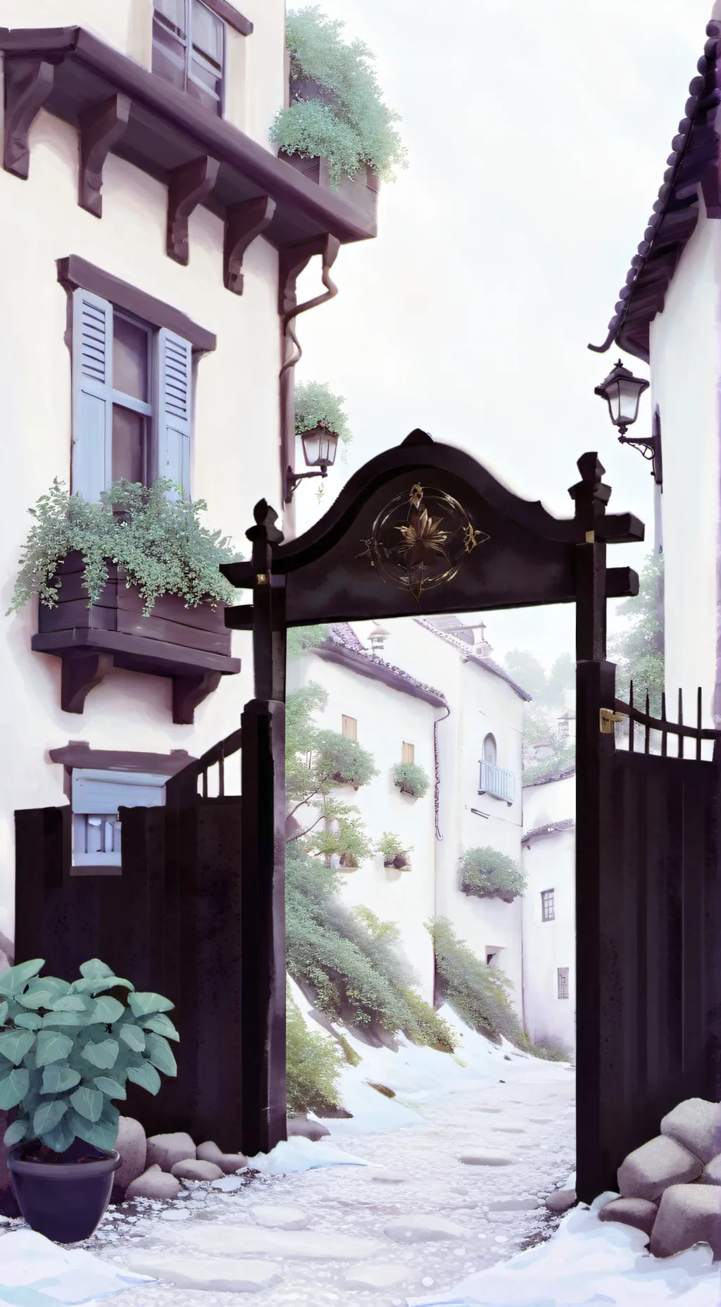 ai character: Huntrix  background