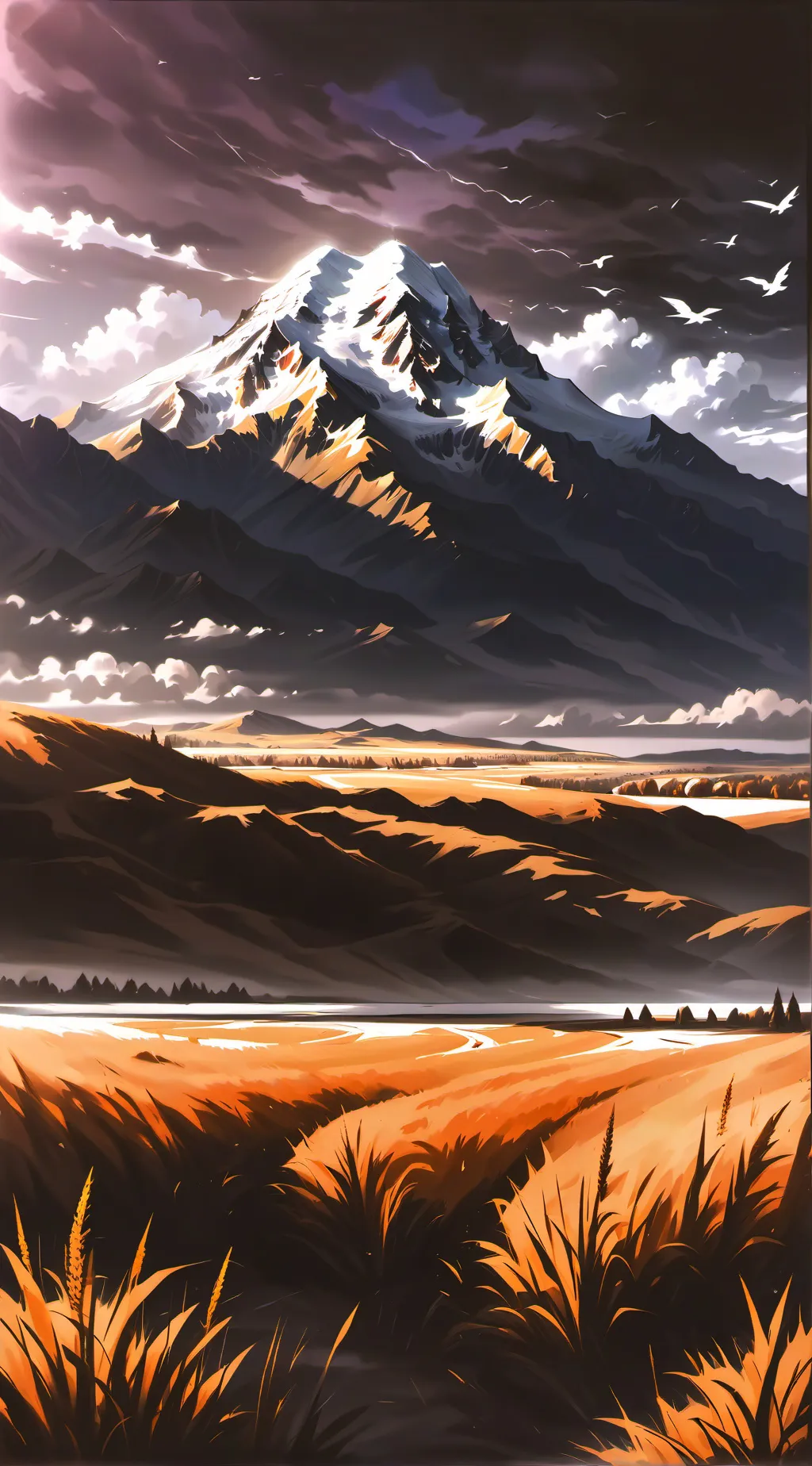 ai character: Fantasy Realm background