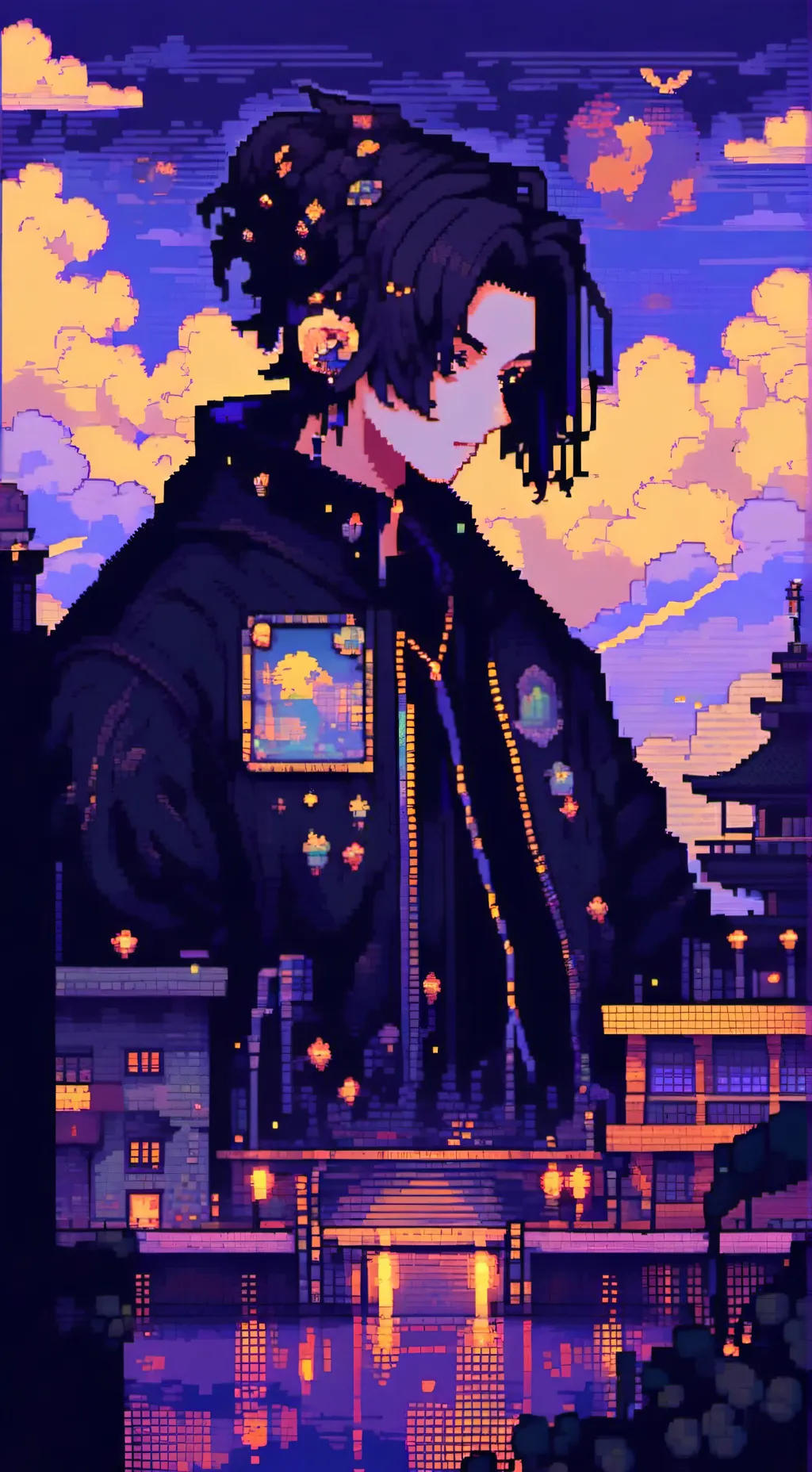 ai character: TWO TIMES background