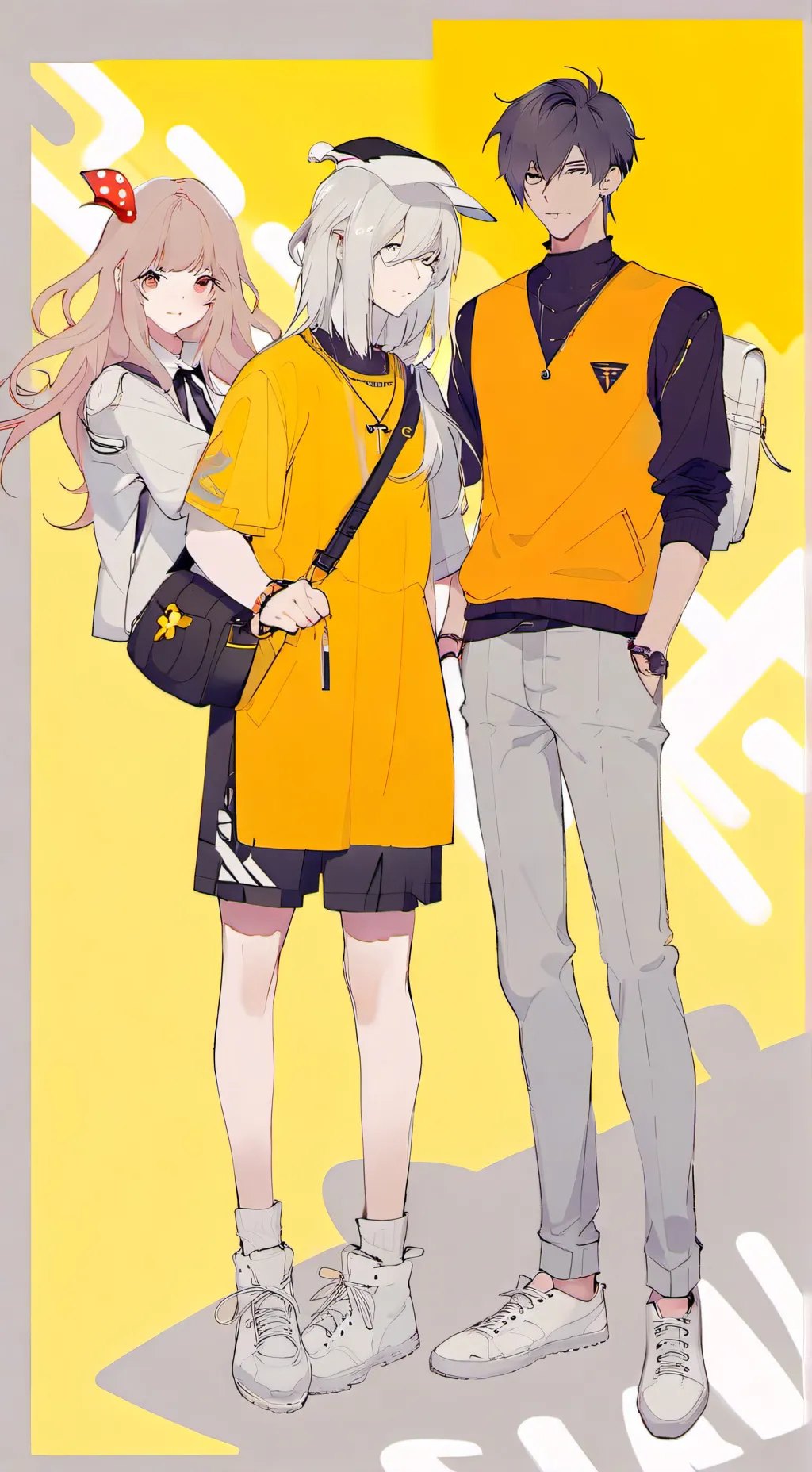 ai character: tus amigos  background