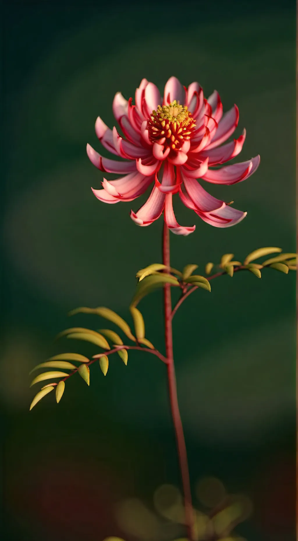 ai character: flor🪷 background