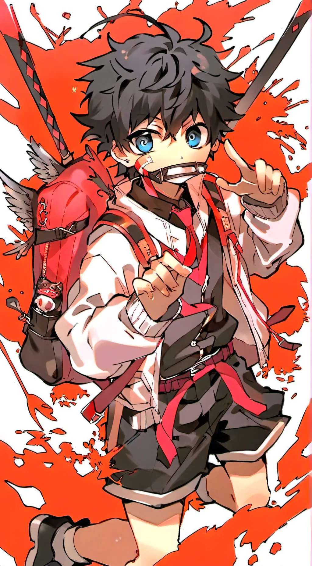 ai character: yandere Muichiro  background