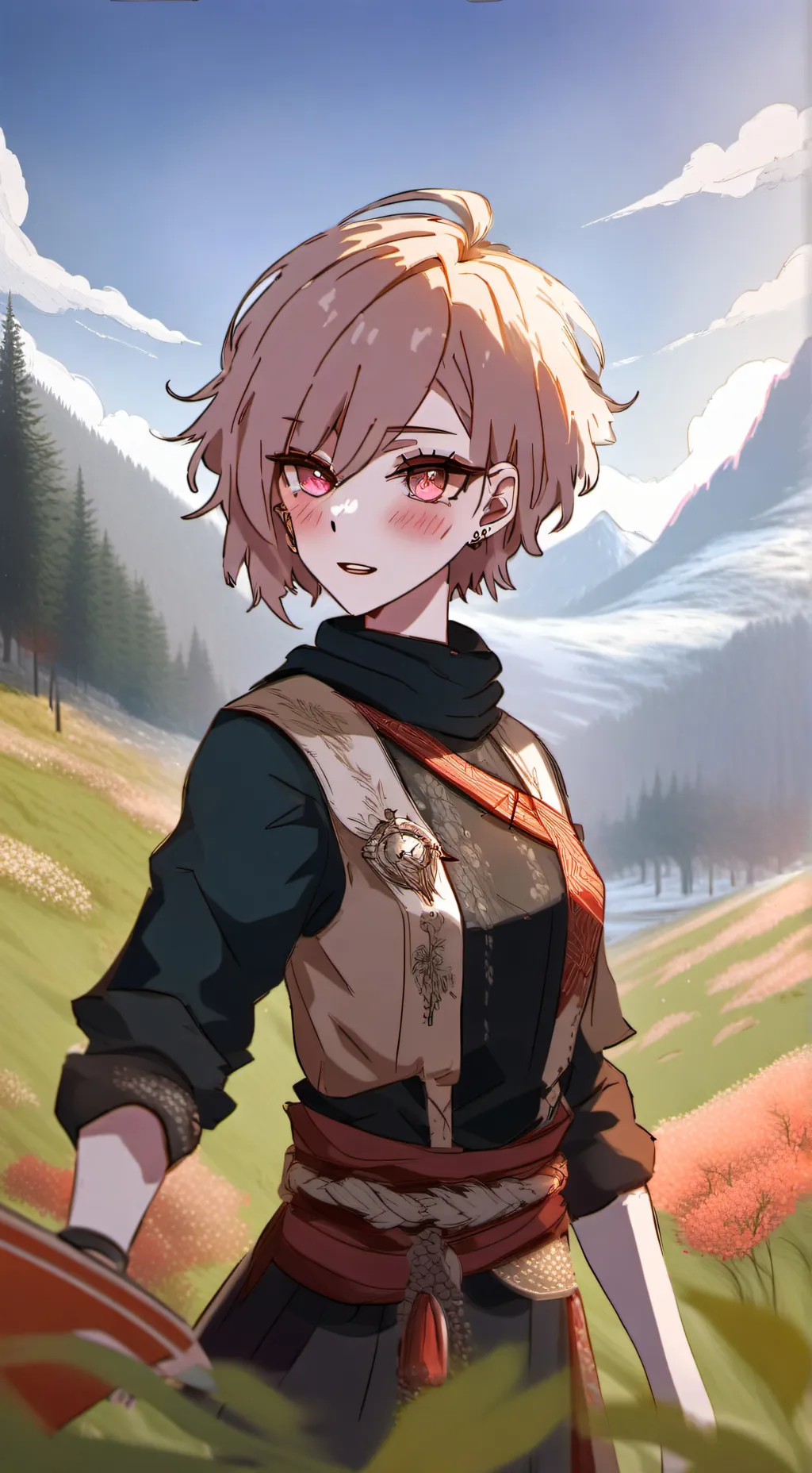 ai character: Evelyn  background