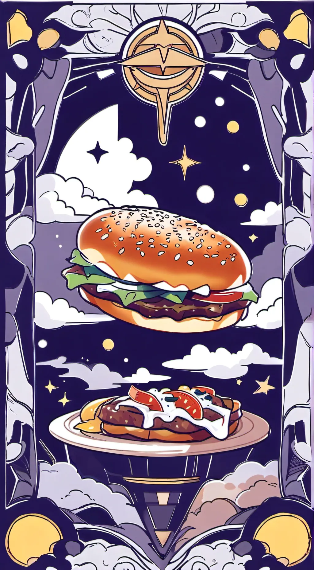 Talkie AI - Chat with burger pizza 🍕🍔