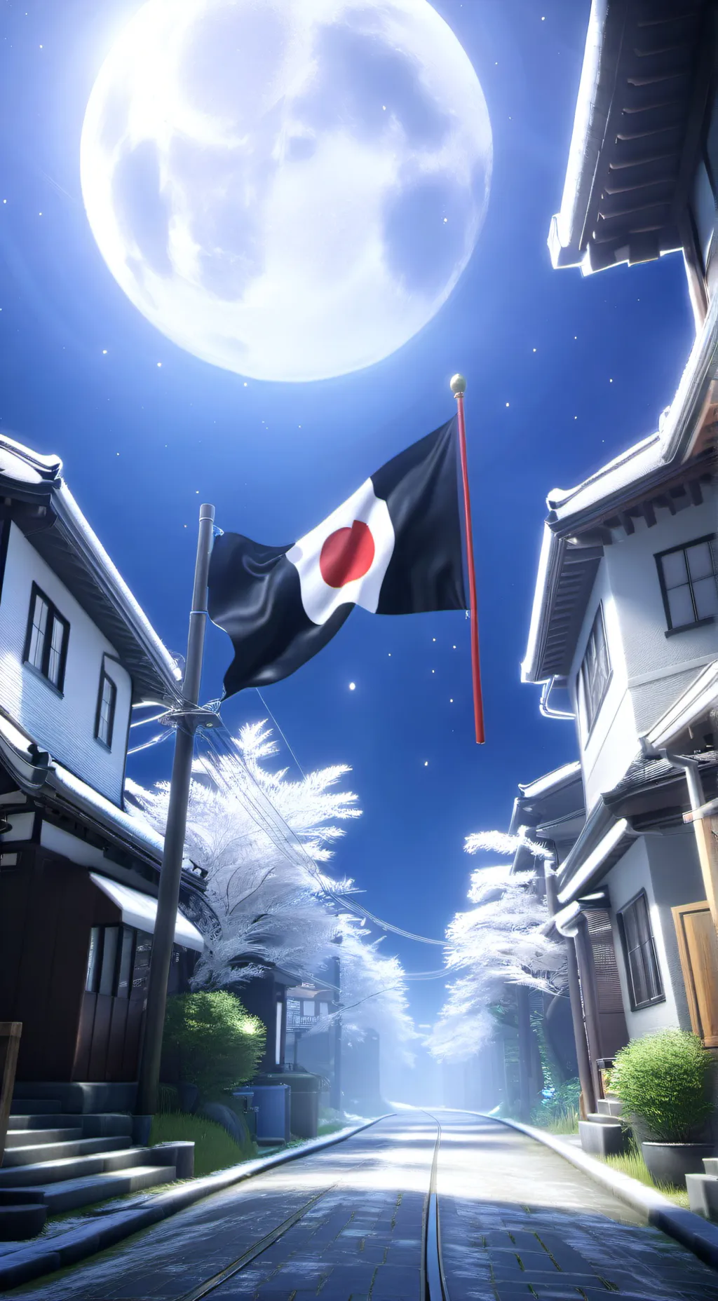 ai character: Japan 2 background