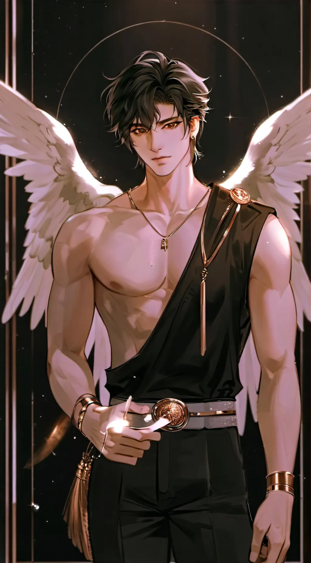 ai character: Elyon (español) background