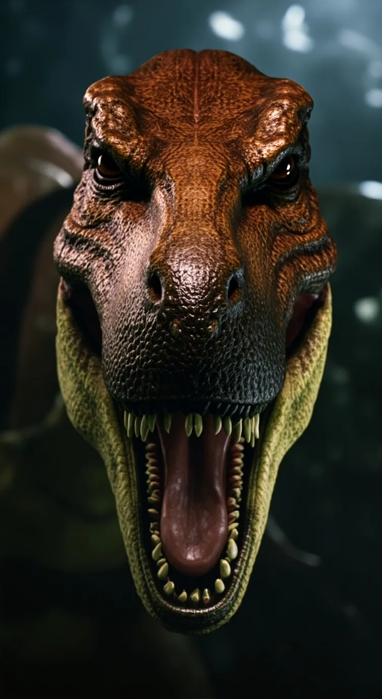 ai character: Jurassic world rr background