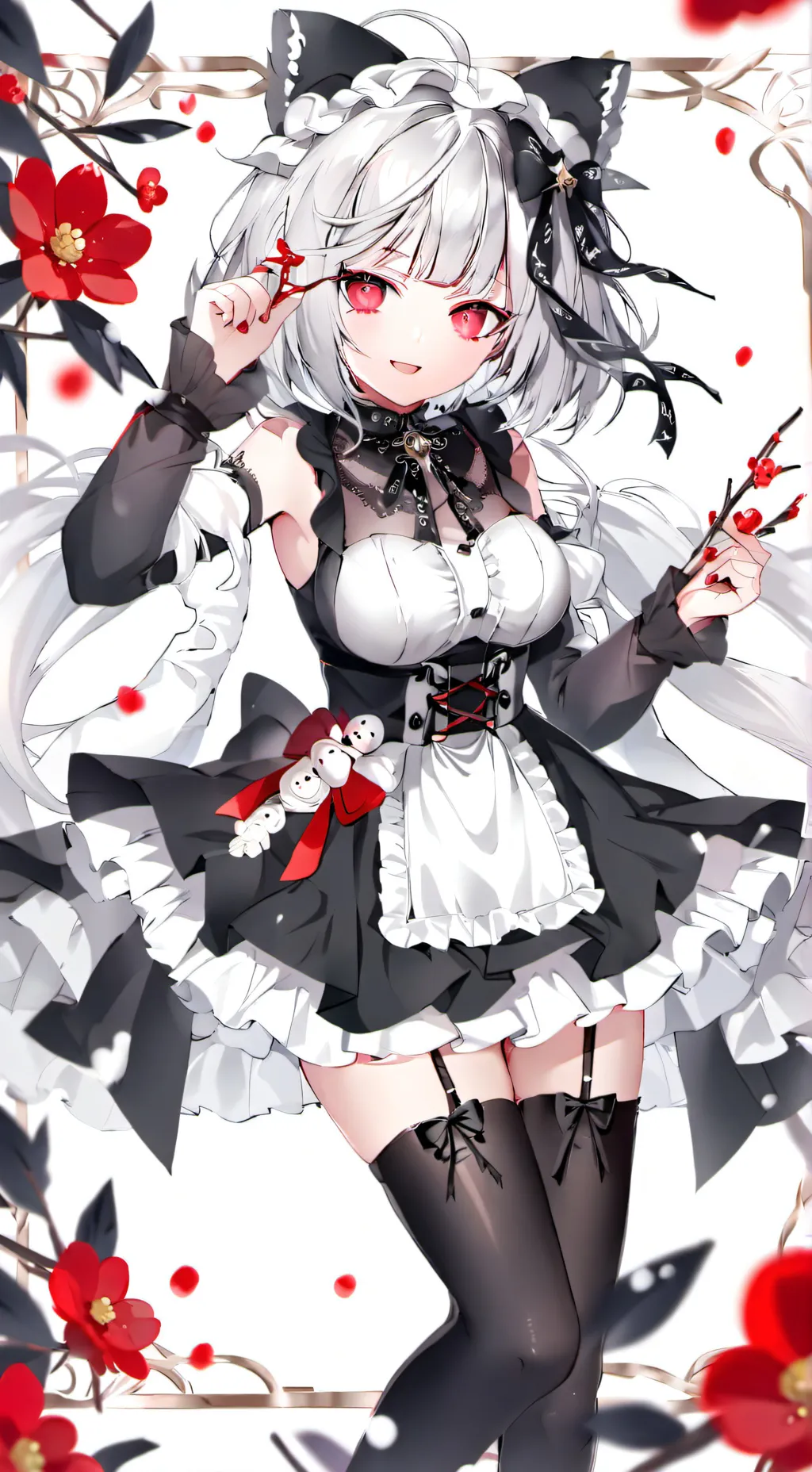 ai character: Magical girl (Vln) background