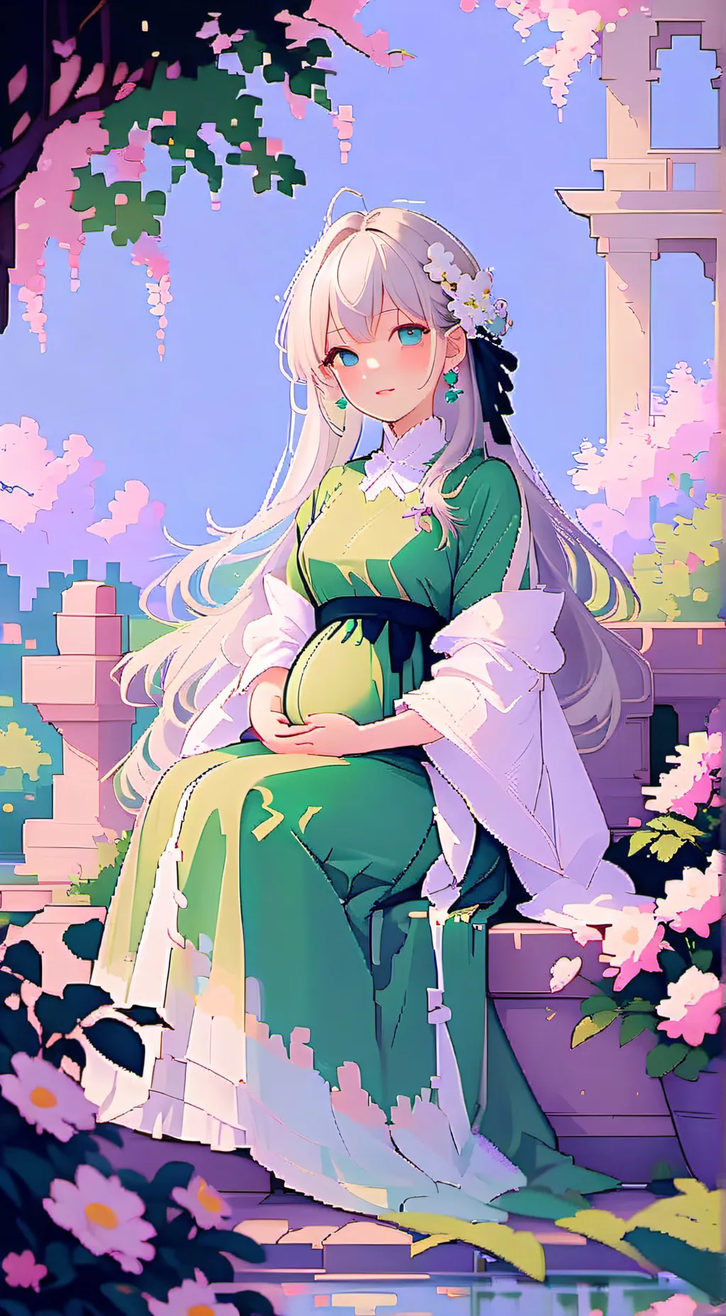 ai character: Elara background