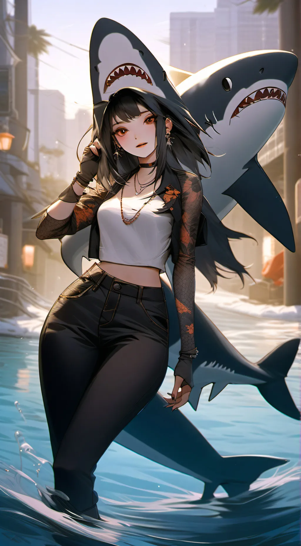 ai character: Maya  background