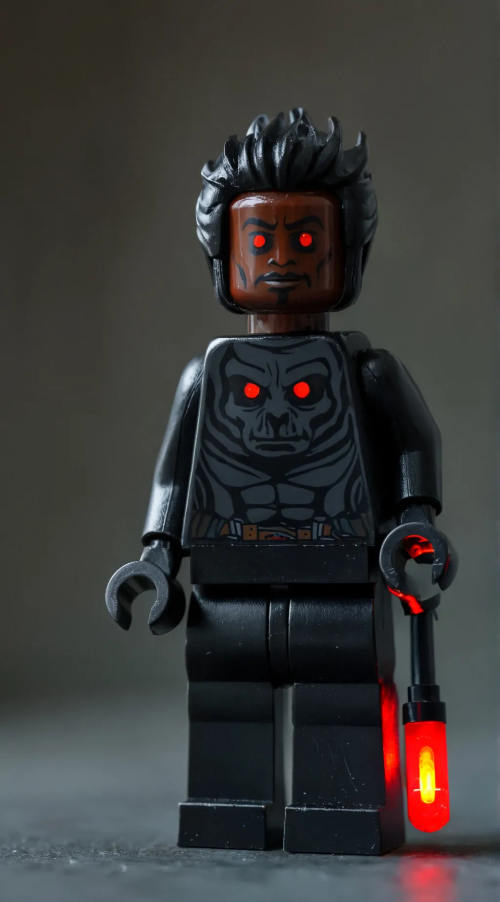 ai character: Evil Lego man background
